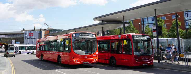 First Essex Volvo B7RLE Wright 66860 & ADL Enviro200 44171